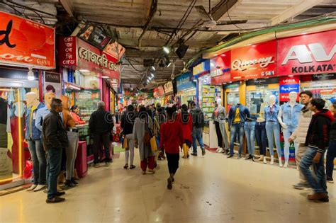 New Market Kolkata West Bengal India Editorial Photography Image
