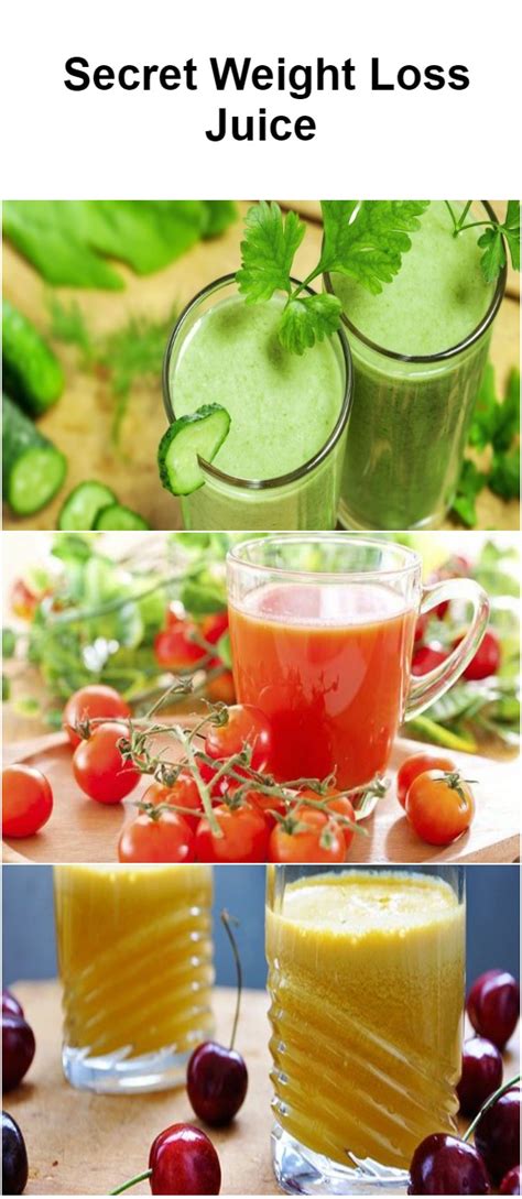 2 Secret Weight Loss Juice