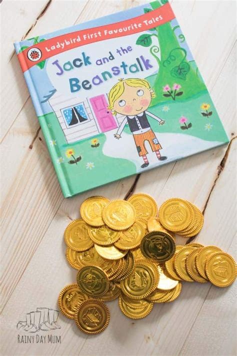 Jack And The Beanstalk Gold Coin Counting In 10s Activity For Kids