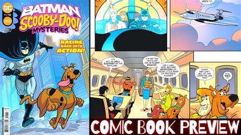 Comic Preview The Batman And Scooby Doo Mysteries 1 Dc Comics Youtube