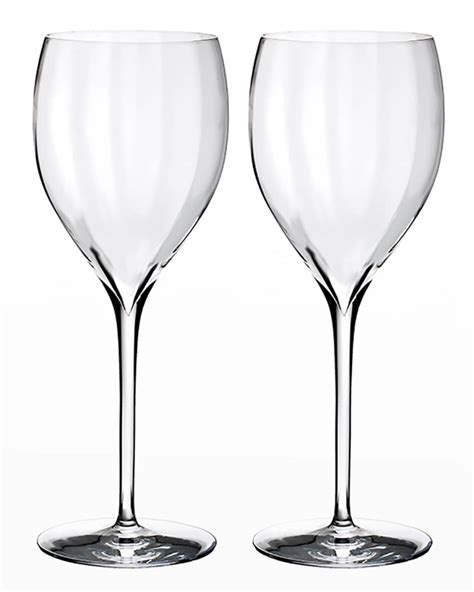 Waterford Crystal Elegance Optic Sauvignon Blanc Set Of 2