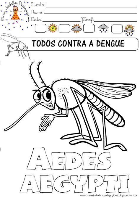 Atividade Dengue 5 Ano