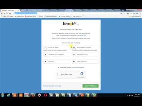 Bitcoin.co.id tidak memaksa pengguna untuk membeli, menjual, atau menjadikan aset kripto sebagai investasi atau aksi untuk mencari keuntungan. Cara Daftar Bitcoin di Bitcoin.co.id - YouTube