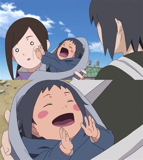 Naruto Only Itachi Can Hold Baby Sasuke
