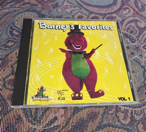 Barneys Favorites Volume 1 By Barney Childrens Cd Sbk 1993 1500