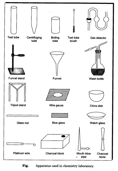 Introduction To Basic Laboratory Equipment Cbse Class 12 Chemistry Lab Manual Updated For