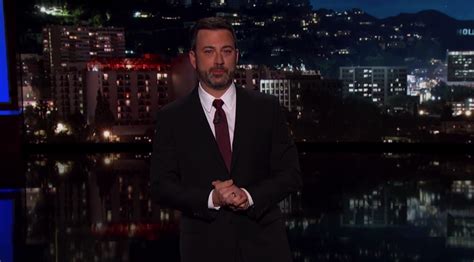 During His Monologue Jimmy Kimmel Tearfully Reveals His Newborn Sons
