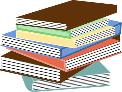Книги Образование Учебники Бесплатная векторная графика на Pixabay