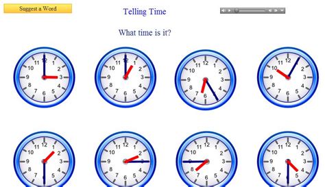 Telling Time In English