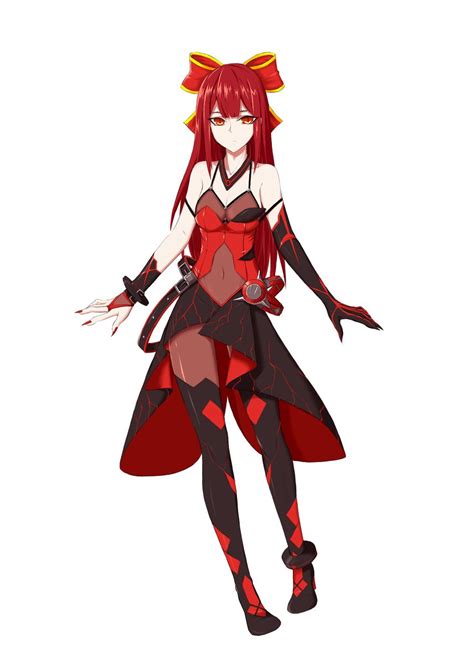 Or she's just got red hair because she's in disguise as a fugitive, like bw has blonde hair. Pin by Yukio Naomi on Spam board | Elsword, Anime red hair, Anime art girl