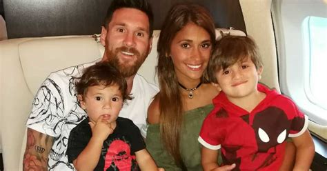 Messi Father And Mother Rodrigo Messi Maria Sol Messi Matias Messi