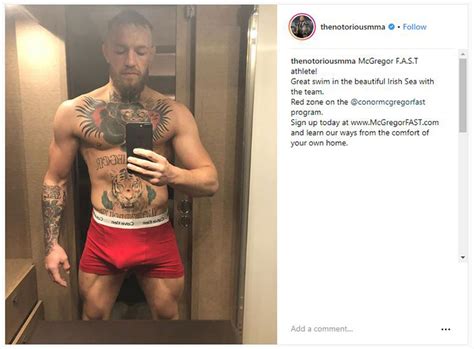 la obscena foto publicada por conor mcgregor que generó una ola de críticas y burlas infobae