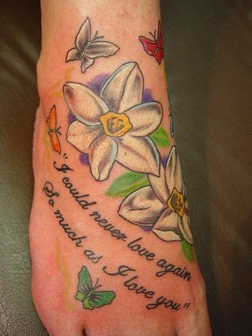 An artist by the name of casey ferrari was born. Of Narcissus Flower Tattoos Tattoo | Tattoos, Narcissus ...
