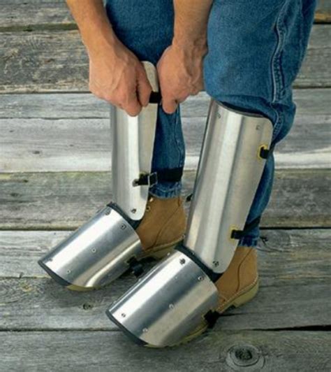 Ellwood Aluminum Alloy Combination Shin Foot Guard Gallaway Safety