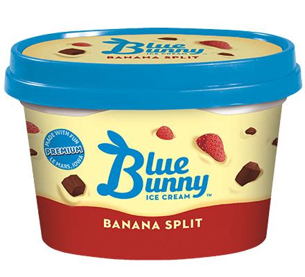 Banana Split Ice Cream Flavor Blue Bunny Wells Foodservice Hot Sex Picture