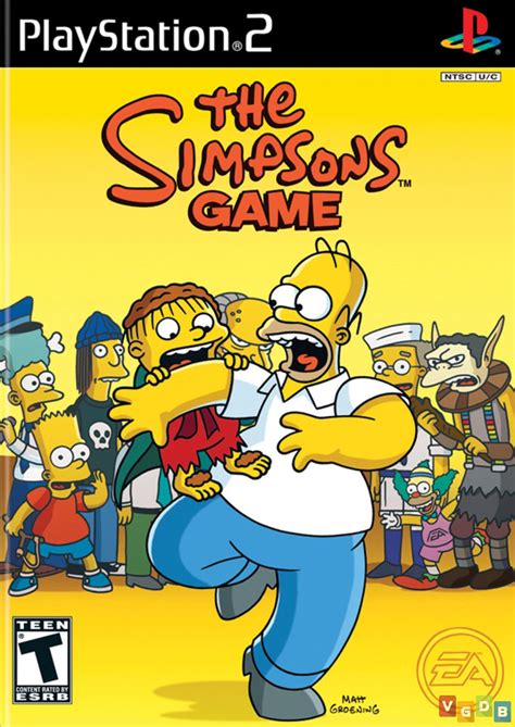 The Simpsons Game Vgdb Vídeo Game Data Base