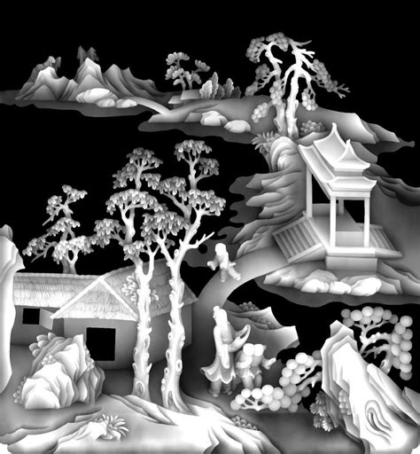 Cnc Grayscale Relief Art Image Bmp File With Images Grayscale Art