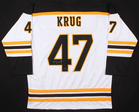 Torey Krug Signed Boston Bruins Jersey Your Sports Memorabilia Store Coa