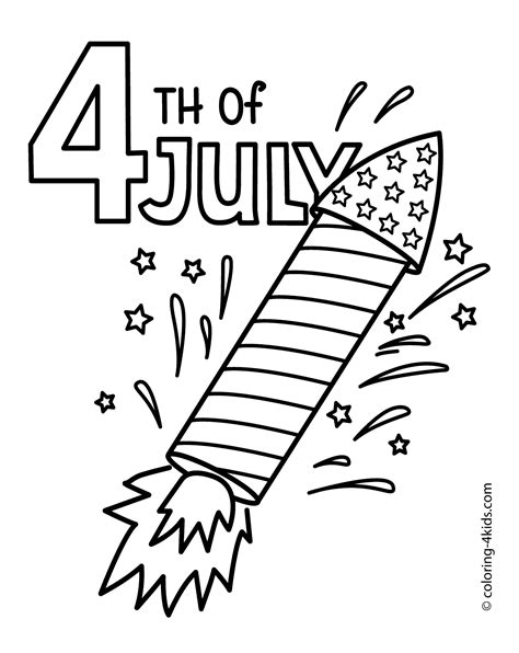 independence day coloring pages    print