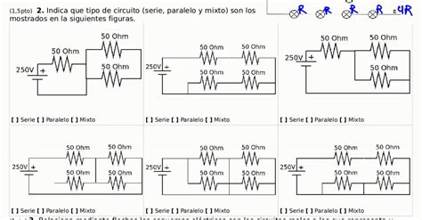 Electricidad Ejercicio Resuelto Identificaci N Circuitos Serie Paralelo