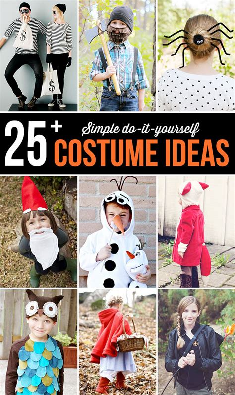 25 Simple Do It Yourself Halloween Costume Ideas
