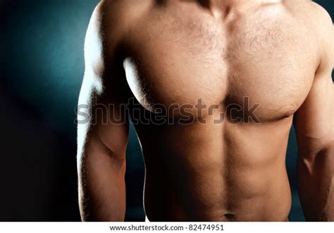 Man Showing His Muscular Body Stock Photo Edit Now 82474951