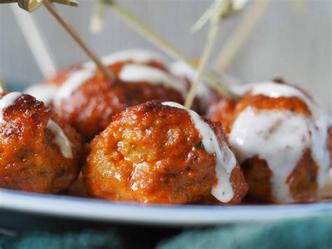 Perfect Easy Crockpot Buffalo Chicken Meatballs Monday Is Meatloaf