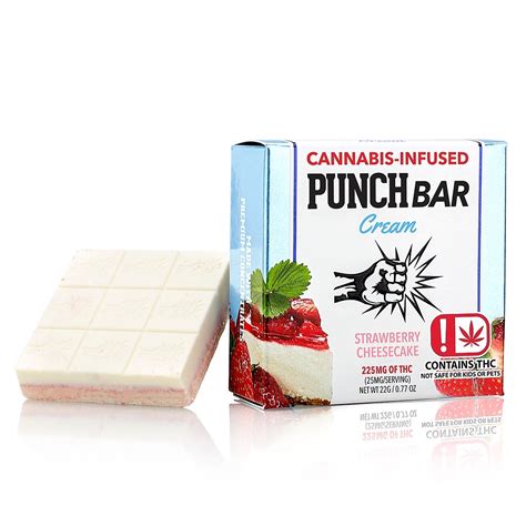 Punch Edibles And Extracts Strawberry Cheesecake Ok 225 Punch Bar Leafly