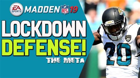 The Only Defense You Need In Madden 19 Best Lockdown Defense Youtube