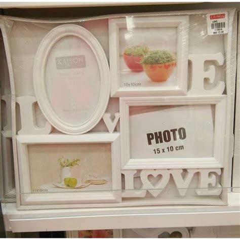 Add a frame to your photo with ease! Ready Stock Kaison Multi Photo Frame Love | Shopee Malaysia