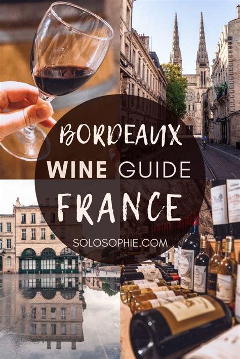 Wine In Bordeaux Best Experiences Tours And Tastings Solosophie France Wine Wine Tour Wine