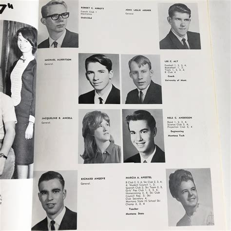 Butte High School Yearbook 1967 Or 1969 Butte Montana High Etsy