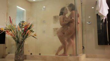 Elexis Monroe And Sinn Sage Enjoy A Hot Shower Together From Girl