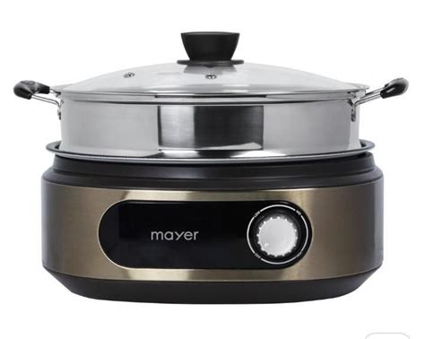 New And Elegant Design Mayer Multi Functional Cooker Mmmfc5 5 Litres
