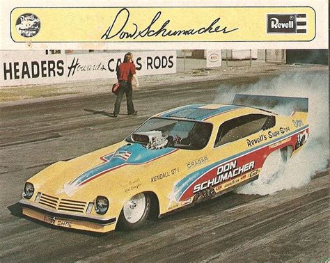 Revell Collector Cards 1975 Don Schumacher Funny Car Drag Racing