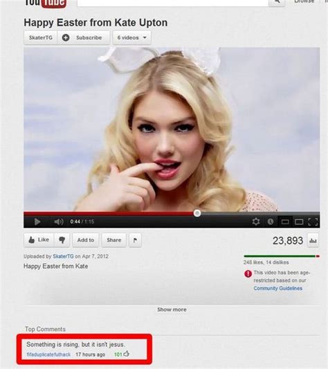 The Funniest Youtube Comments Of 2012 Barnorama