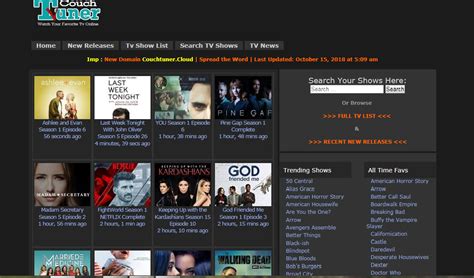 Your time is valuable — why browse endlessly? Top 10+ Best Free Movie Streaming Sites like Couchtuner ...