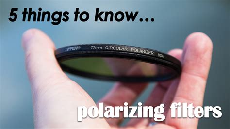 5 Tips For Choosing And Using Polarizing Filters Digital Camera World