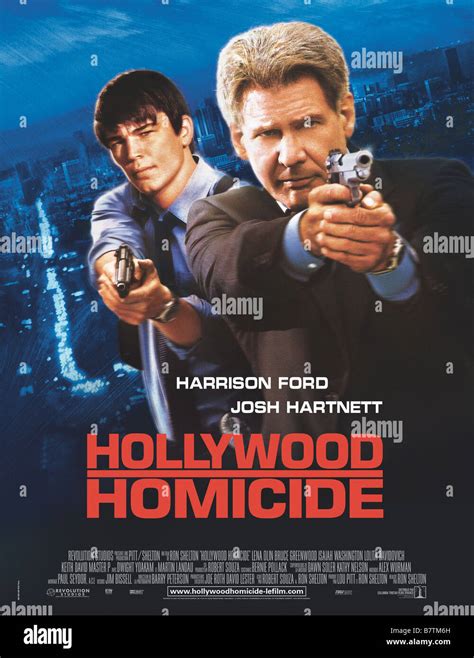 Hollywood Homicide Year 2003 Usa Directorron Shelton Movie Poster