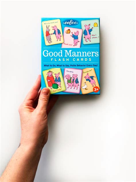 Good Manners Flash Cards Librería Alapa