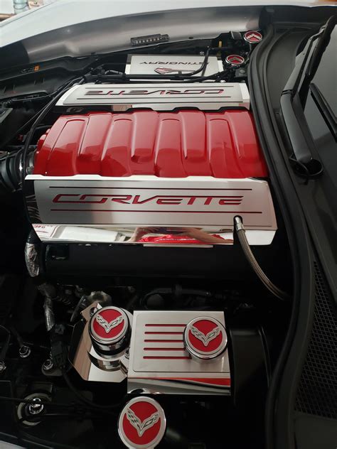 Fs For Sale Custom Stainless Engine Covers Corvetteforum