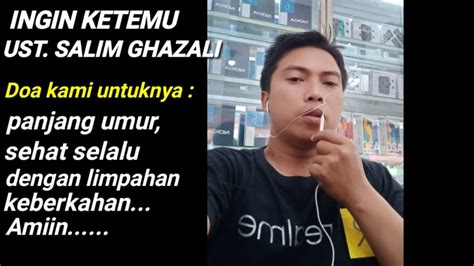 Suhaimy then joined messrs ghazali ariff and partners, in april 2000. INGIN KETEMU UST. SALIM GHAZALI - YouTube