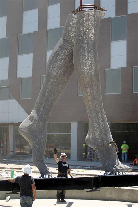 San Leandro 55 Foot Nude Female Sculpture Takes Shape Near Bart Station East Bay Times