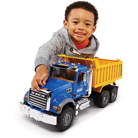 Mack Granite Dump Truck Geppettos Toys Bruder Toys