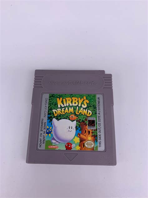 Nintendo Game Boy Gb Original Kirbys Dream Land Pixel Retrocom