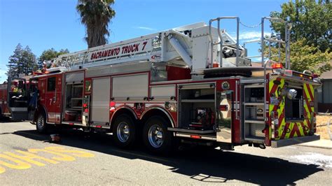 Sacramento Fire Department Truck Fire Apparatus Trucks Fire