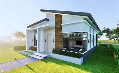 108 Sqm Small House Design 90mx120m With 3 Bedroom House Design