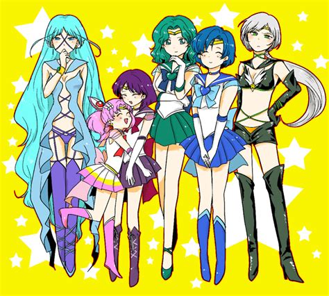 Mizuno Ami Chibi Usa Sailor Mercury Tomoe Hotaru Kaiou Michiru And More Bishoujo Senshi