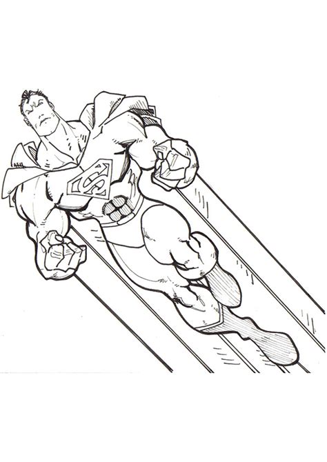 Superman Coloring Pages Free Printable Coloring Pages For Kids