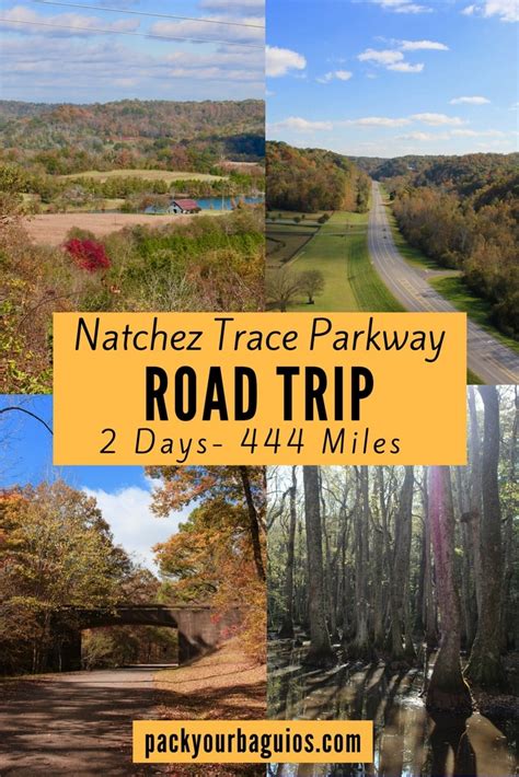 Natchez Trace Parkway Road Trip